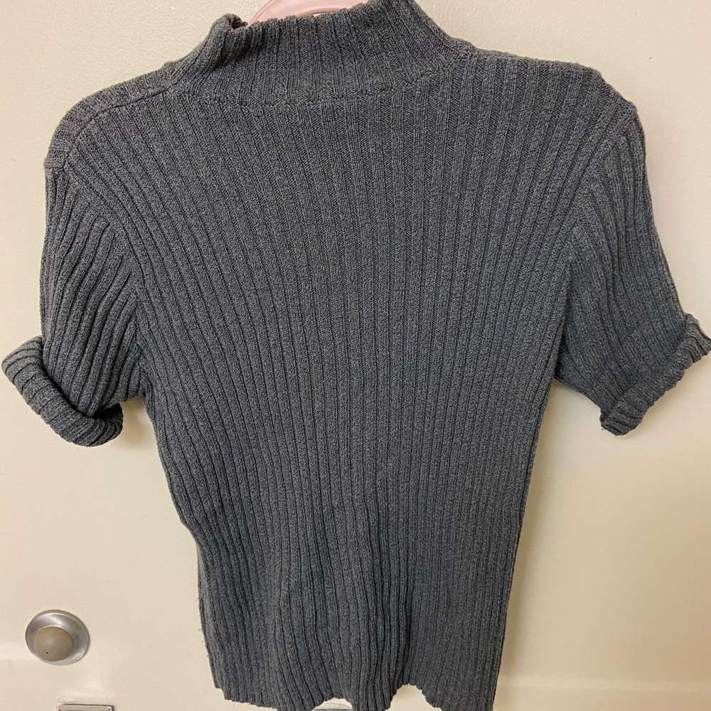 country road grey turtleneck